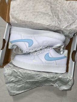 Nike Air Force white blue - 2