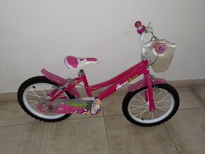 Ruzovy Bicykel 16" Dino bikes Happy - 2