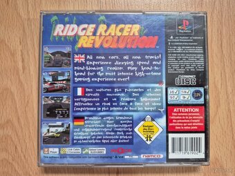 Predám hru na PS1 Ridge Racer Revolution - 2