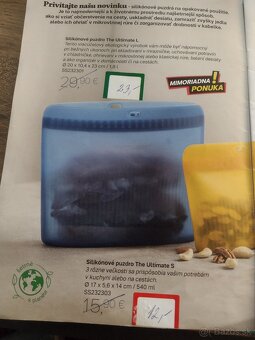 Tupperware silikónové púzdra, nové  DOPREDAJ - 2