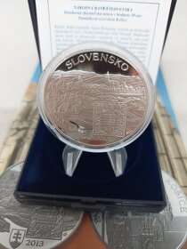 Slovensko 20eur Kosice 2013 PROOF striebro minca - 2