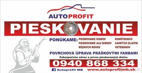 Praškove lakovanie Komaxit - 2