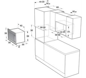 Predam stavanu mikrovlnnu ruru Gorenje BM171E2XG - 2