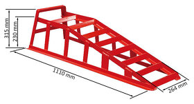 Nájazdové rampy 3000Kg 265mm 2Ks - 2