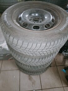 Pneumatiky 195/65 R15 + disky 5x100 - 2