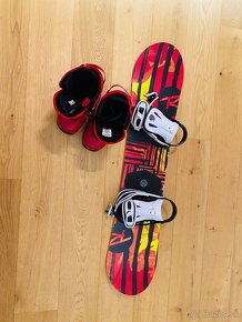 Detský snowboard Rossignol 120 cm + topánky - 2