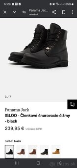 Panama Jack IGLOO - Členkové šnurovacie čižmy - black 41 - 2