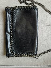 Čierna kožená kabelka - 2