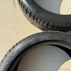 CONTINENTAL 225/40 R19 Zimné pneumatiky 2x - 2