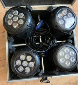 Led par 4ks+Case - 2