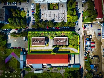 Na predaj administratívne budovy s veľkým pozemkom, Košice B - 2