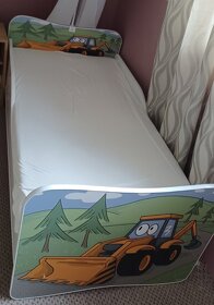 Detská posteľ TRAKTOR 160x80 matrac hrúbka 7 - 2