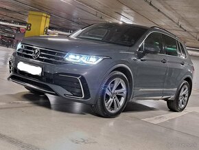 VW TIGUAN 2.0 TDI, R-Line, DSG ,4x4, virtual, Webasto, ťažné - 2