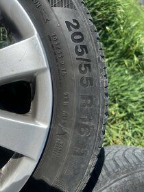 Disky 5X112R16” VW, Škoda, Audi, SEAT obuté 205/55\16 - 2