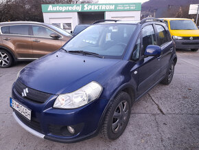 SUZUKI SX4 4x4 2007 benzín 79 kW - 2