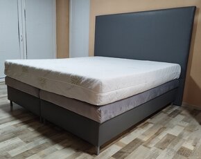 manzelska boxspring postel 180x200x70 cm - 2