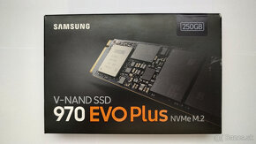 SAMSUNG 970 EVO Plus NVMe M.2 SSD 250/500 GB NOVÉ - 2