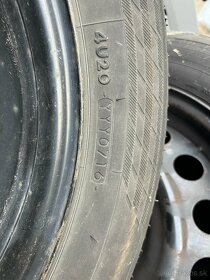 Zimné pneumatiky Yokohama 205/60 R16 + plechové disky KIA - 2