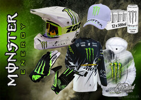 Fox V3 Ricky Carmichael Monster Pro Matte 12 Helmet (vel. L) - 2