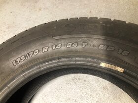 Predám pneu MATADOR 175/70 R14 - dezén 8mm - 4ks - 20€ - 2