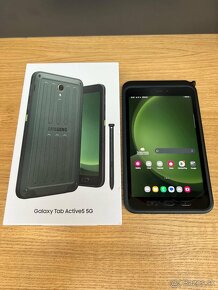 Predám SAMSUNG GALAXY TAB ACTIVE 5 5G, TOP, ZARUKA SK 2R - - 2