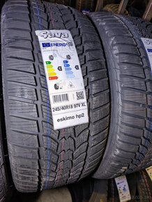 NOVÉ/ZIMNÉ pneumatiky SAVA 245/40 R18 97V - 2