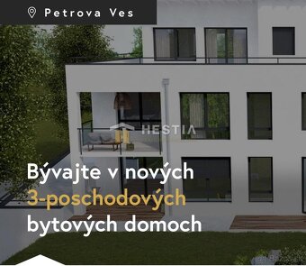 Predaj 2-izb.bytu v novostavbe, terasa, Petrova Ves - 2