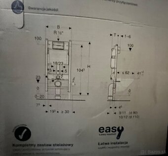 Predam Geberit splachovaci system - 2