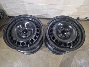 Predam plechove disky na opel corza - D,E 6J x15,4x100,et39 - 2