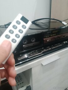 predám kazetový magnetofon deck AIWA AD-R 460+dialkové ovlad - 2