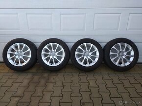 Orig. sada Audi, VW, Škoda, Seat 5x112 R16 + pneu 205/55 R16 - 2