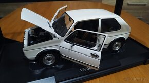 modely aut 1/18; VW Golf 1 GTI; Norev - 2