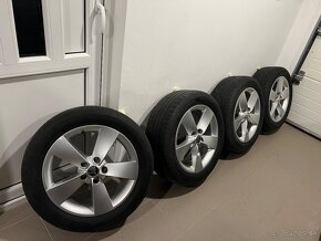 R17 5x112 7J ET45 alu disky originál Škoda Karoq Kodiaq - 2