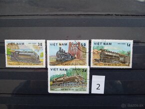 Poštové známky č.150 - VIETNAM - série - 2