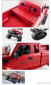 RC model terénneho auta PICKUP TRUCK 1/16 4WD 2,4G Červený - 2