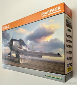 Eduard stavebnica F6F-3, ProfiPACK edition 2019,  1/72 - 2