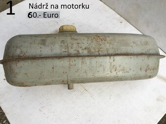 Nádrž na motorku skúter Tatran 128 - 2