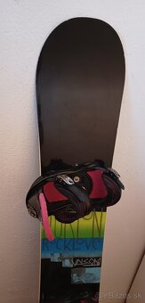 156 cm snowboard BURTON JEREMY JONES Rock love + viazko - 2