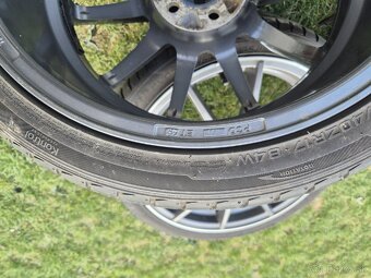 Alu disky 5x100 letné pneu 205/50 r17 - 2