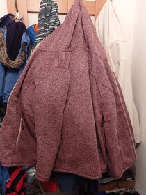 Materská flísová bunda na nosenie detí/ Tehotenská bunda - 2