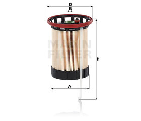 Palivovy filter MAN PU 8014 - 2