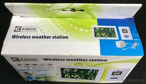 Wireless meteostanica EMOS E5062 - VÝBORNÝ STAV, NOVÁ - 2