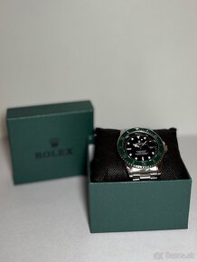 Pánske hodinky Rolex Submariner Date Oyster Green Dial - 2