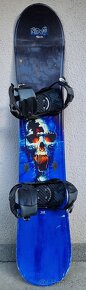 Snowboard zn. Skull 145cm + topánky vel. 27/41 + taška/obal - 2