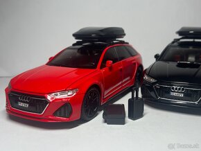 Audi RS6 Avant 1:24 - čierna alebo červená metalíza - 2