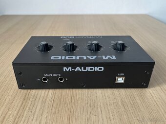 Predám zvukovú kartu M-Audio M-Track Duo USB - 2