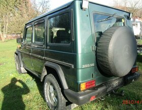 Mercedes G, typ 463, G300+LPG, - stálá 4x4, výměna - 2