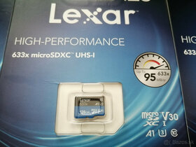 Predám nové aj používané micro SD karty značky LEXAR - 2