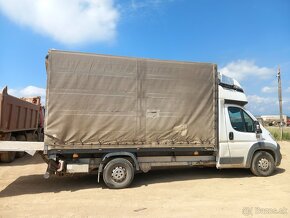 Fiat ducato  valník  s plachtou a hyd. Čelom - 2