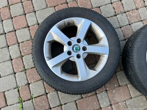 Disky so zimnými pneu 205/55 R16 rozteč 5x112 - 2